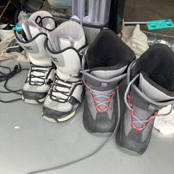 2 Pair Snowboard Snowboarding, Shoes, Boots