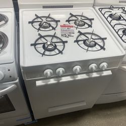 24inch Gas Stove White 