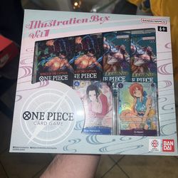 2025 Bandai OP One Piece Illustration Box Volume 1 Promo Cards NEW CLEAN