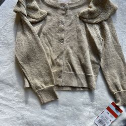 Cat & Jack Gold Sweater
