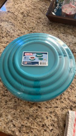 NEW SET 4 Bowls/Lids Sterlite large