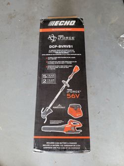 Echo eForce 56V Cordless Trimmer and Blower Combo