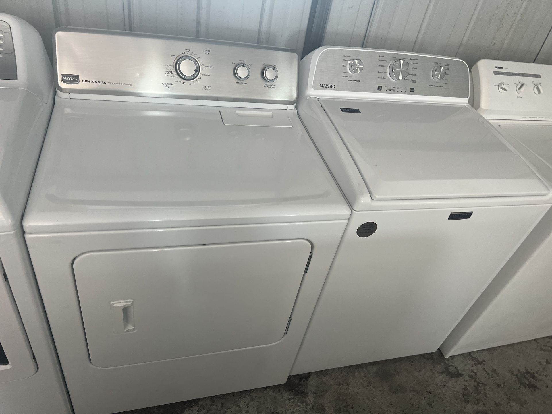 Maytag Washer And Dryer Set