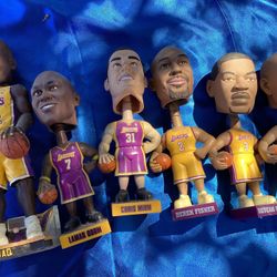 7 Lakers Bubble Heads  $40