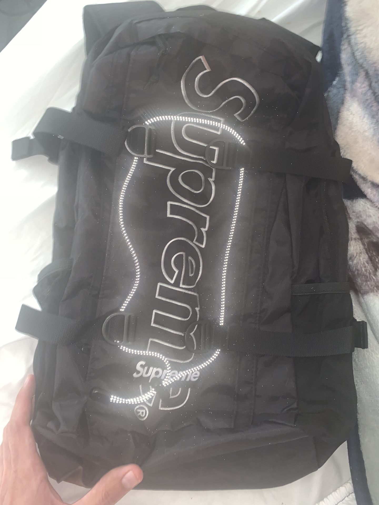 Supreme Backpack FW18 Black