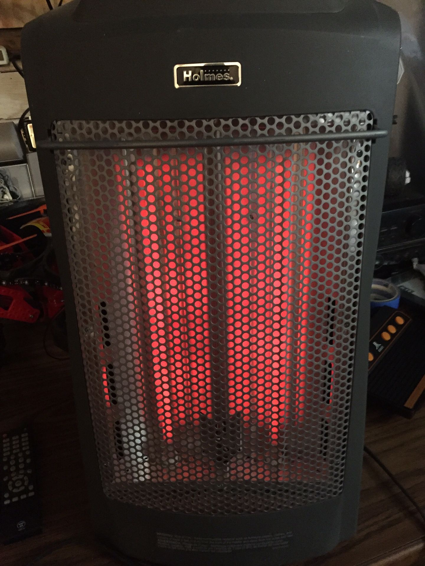 Holmes tower heater hot works great