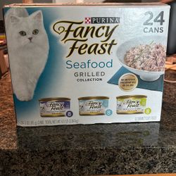 Fancy Feast 24 Pack Seafood Grilled 