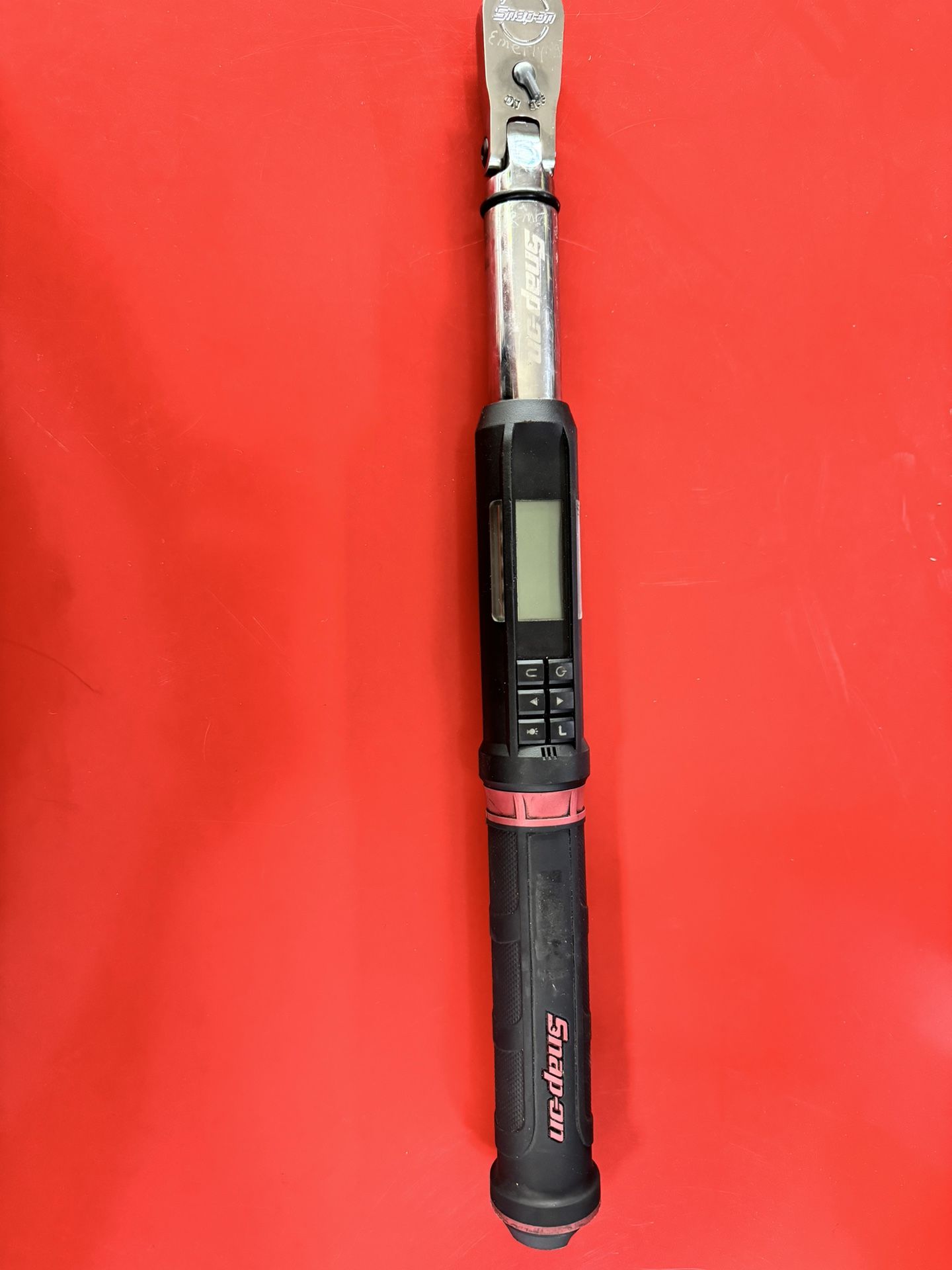 snap on flex head electronic torque wrench 3/8 Drive