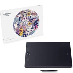 Wacom PTH860 Intuos Pro Digital Graphic Drawing Tablet for Mac or PC, Large, New Model, Black