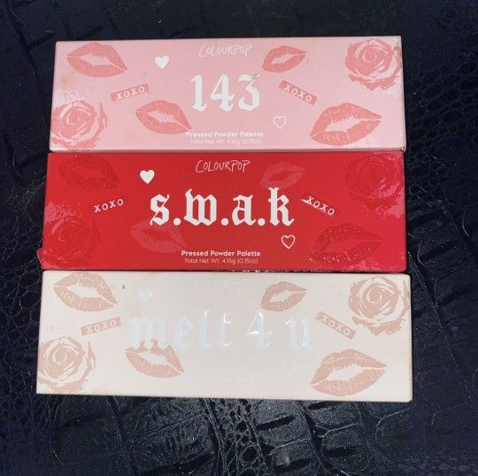 Colourpop Valentines Day Collection Eyeshadow Palettes
