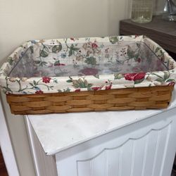 Signed Longaberger Bread Basket
