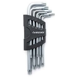 Husky Magnetic Tamperproof TORX L- Key Set (9-Piece)