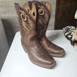 ARIAT ATS PRO COWBOY BOOTS SIZE 7.5