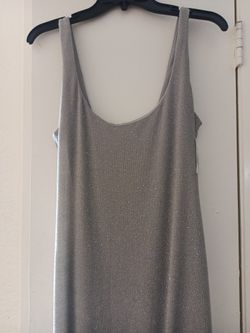 Sparkly Silver Dress