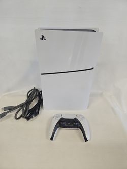 Sony PS5 PlayStation 5 CFI-2015 Disc Edition 825gb Console w/Cords &  Controller  P817715-1