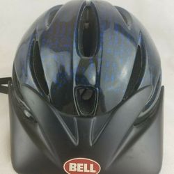 Bell Bike Helmet Large (55cm-61Cm) Black with Blue For Cycling