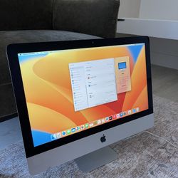 2017 iMac 21.5” with i5 8gb 1TB