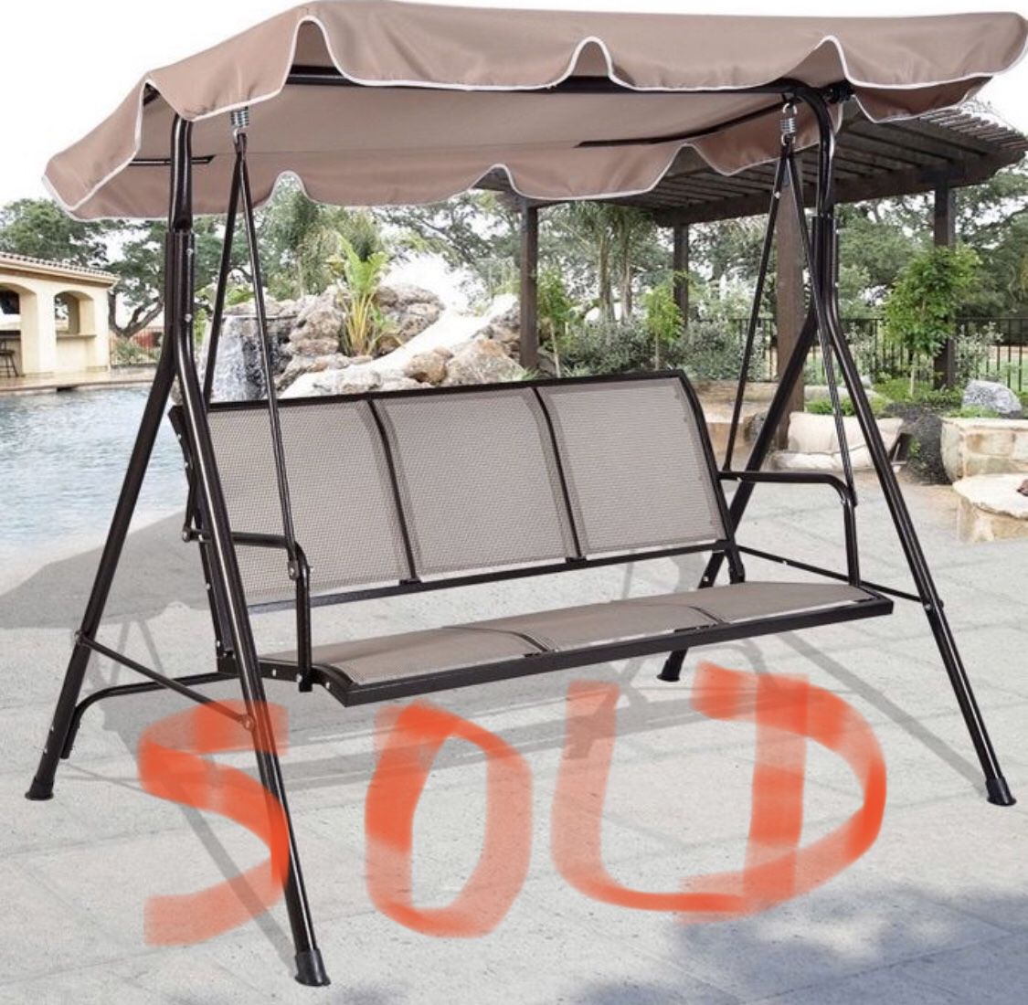 3 Person Porch Swing (SOLD))