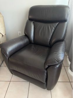 Leather chair - Macys