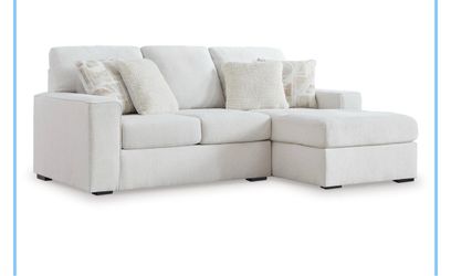 Modern Cream Chaise Sectional Sofa Right Arm Facing – Excellent Condition