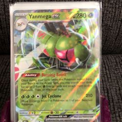 Yanmega EX Pokemon Card
