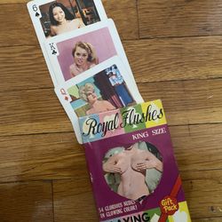 Vintage Naked Royal Flushes Playing Cards 54 King Size Glorious Nudes 1970s