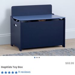 New Baby Gap Toy Storage/ Navy Toy Box