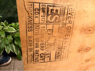 sheathing plywood