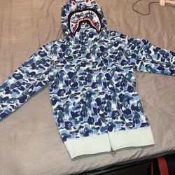 Blue Bape Hoodie