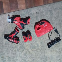 BRAND NEW Hackzall, Drill, Charger & 2 Batteries S