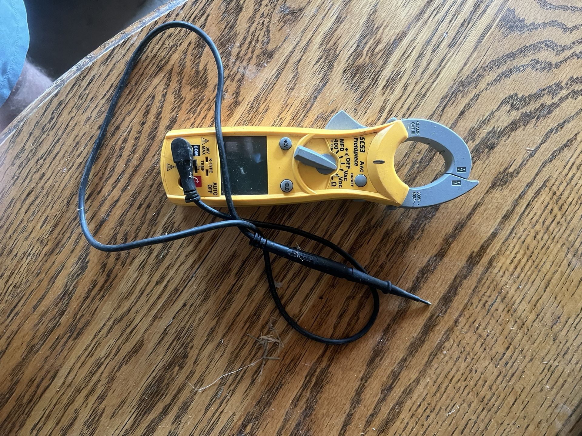 Fieldpiece SC53 Clamp Meter - Reliable Electrical Tool!
