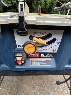 Ryobi RTS10 15A table saw with 10 blade for Sale in Tigard OR OfferUp