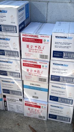 Nitrile gloves S/M/L