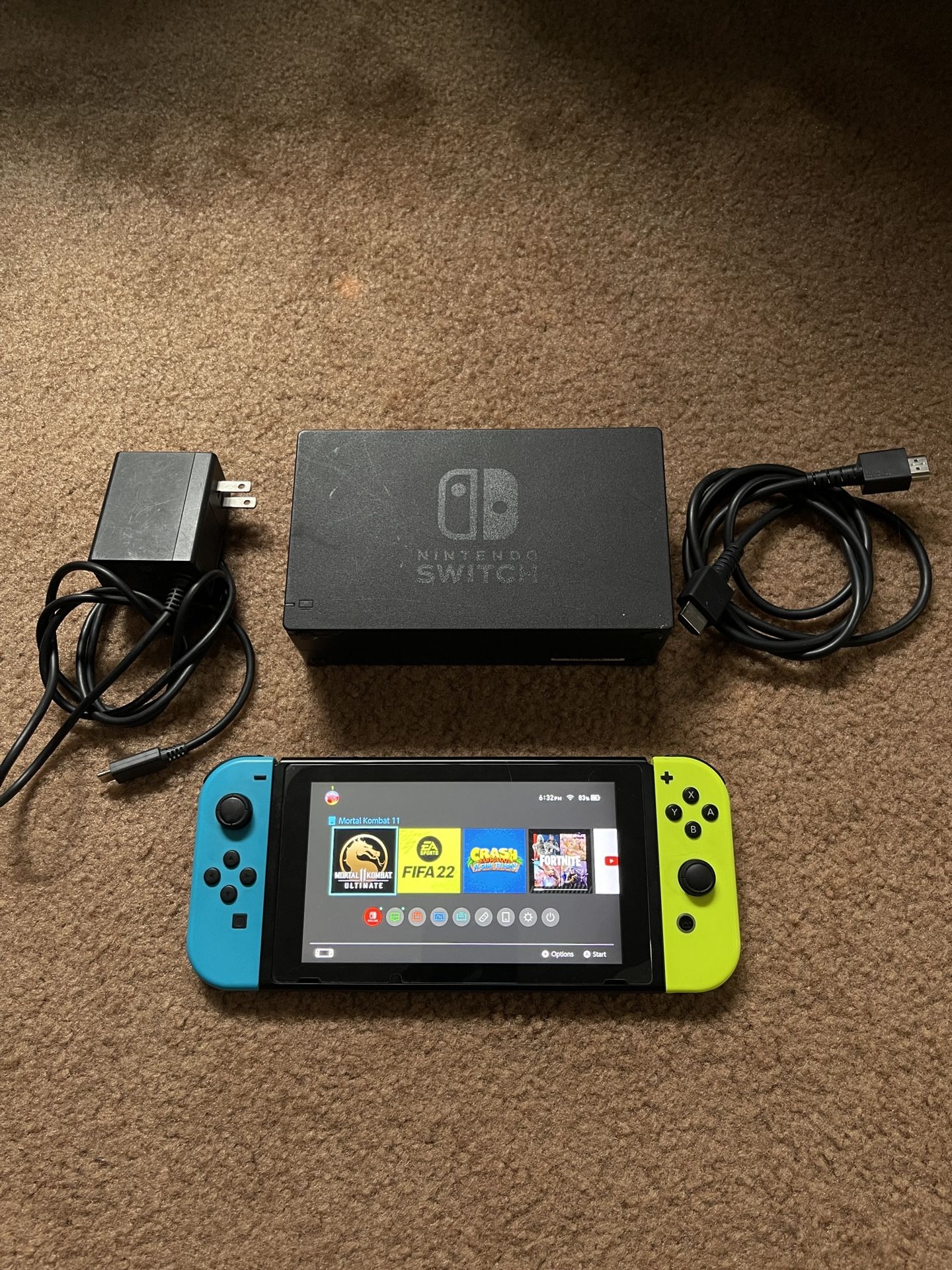 Nintendo Switch With Games