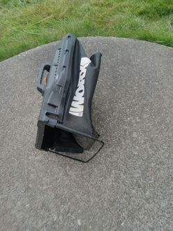 Free grass catcher for WORX 40v lawnmower