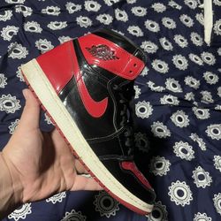 Jordan Patent Bred 1 Size 10.5