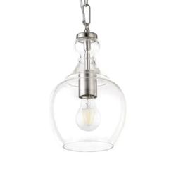 Glass Pendant Light Clear Glass In Original Package
