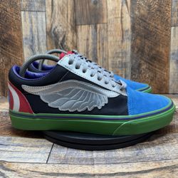 Vans x Marvel Old Skool Exclusive Avengers Skate Shoes Unisex Mens 8.5 Women 10