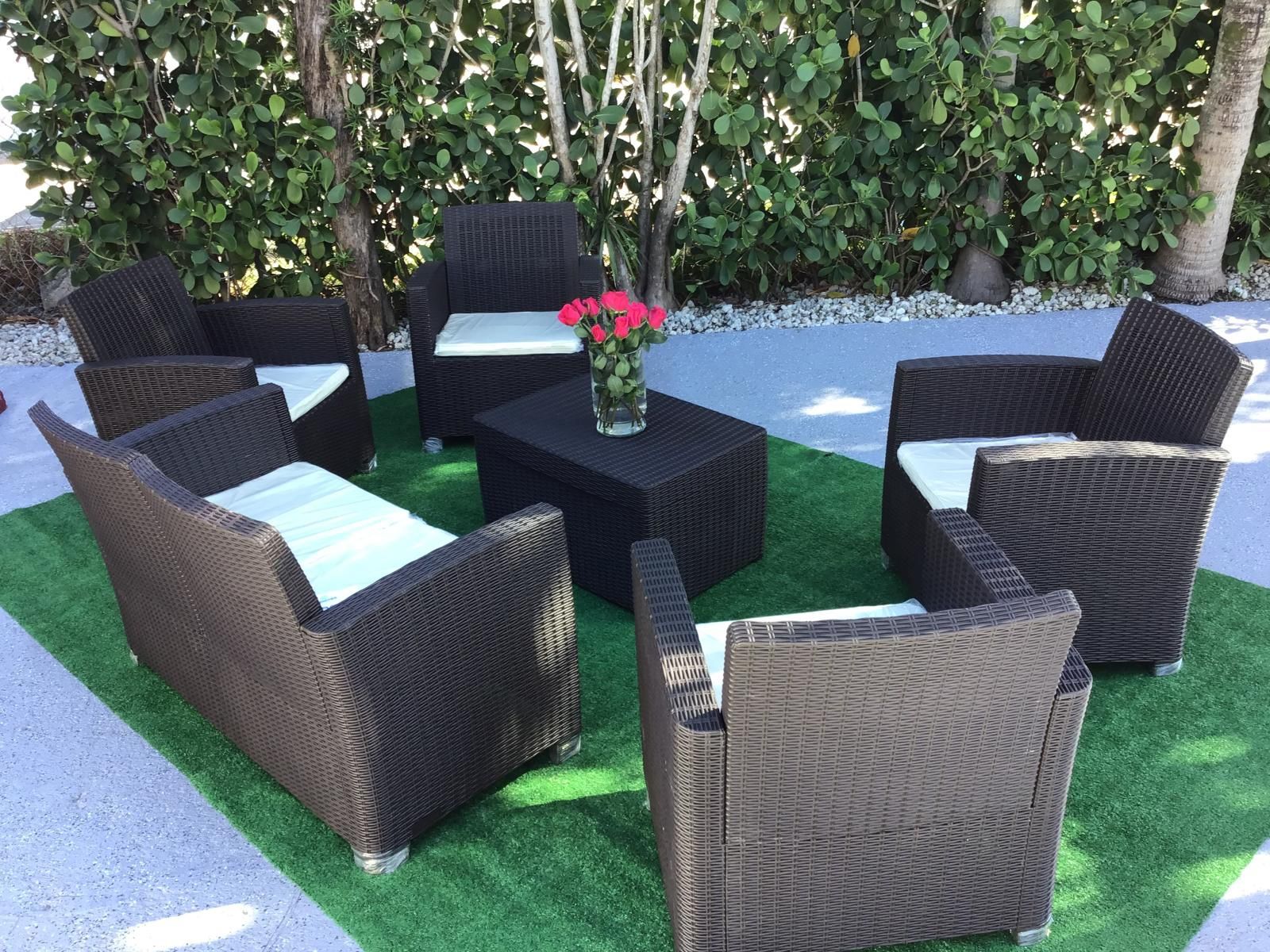 Outdoor Furniture set/patio furniture/outdoor seating set/patio set/muebles de Patio/patio sofa set👇