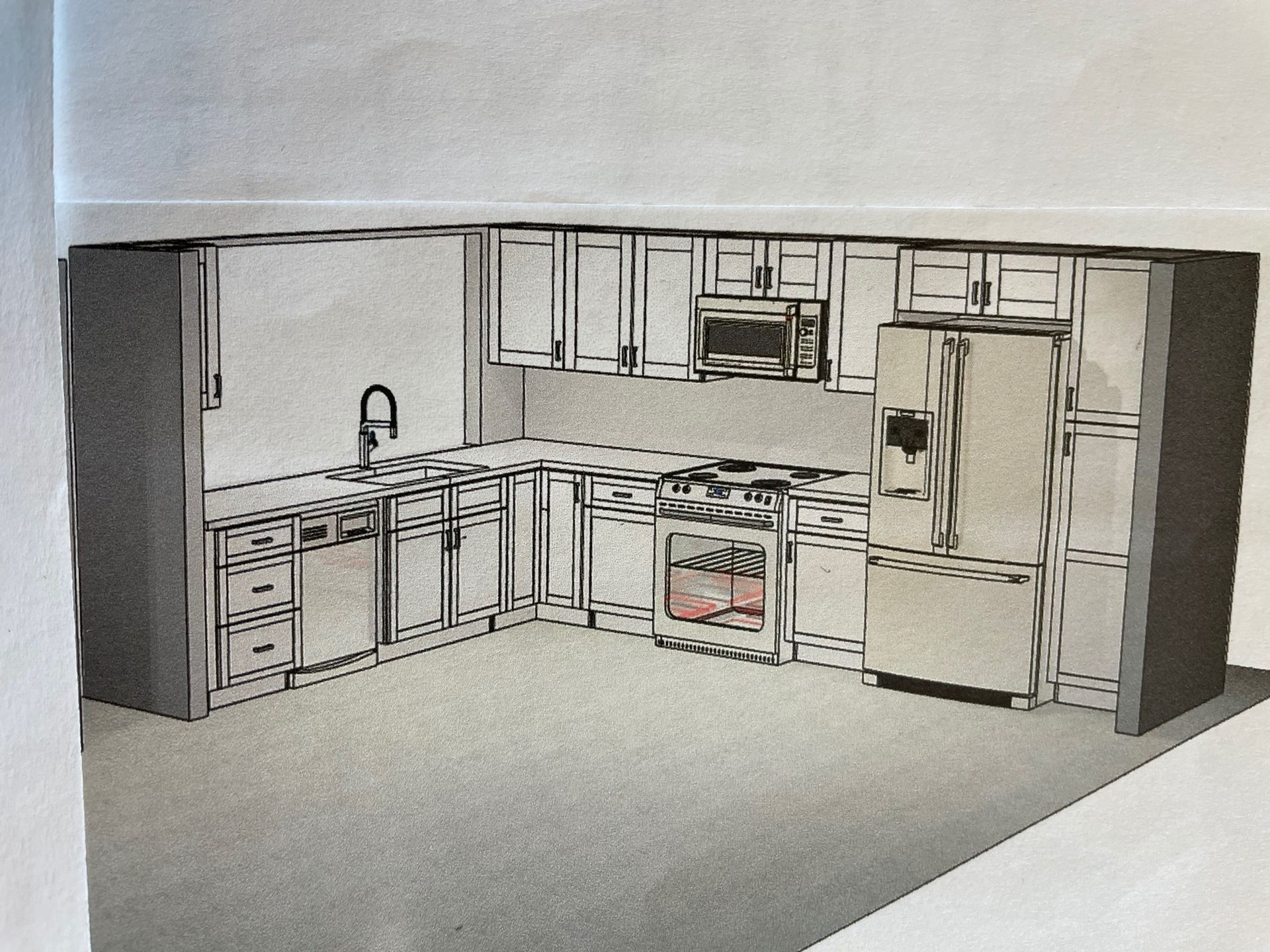 Kitchen Cabinets White, New - Make Offer
