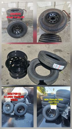 TRAILER PARTS NEW TIRES,AXLE,FENDERS,LIGHTS,TOOL,SCISSOR HOIST, PISTON HYDRAULIC, BOX,BRAKES,AND MORE FOR ANY QUESTION TEXT ME