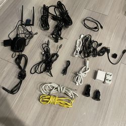 Cables/power/ethernet/USB