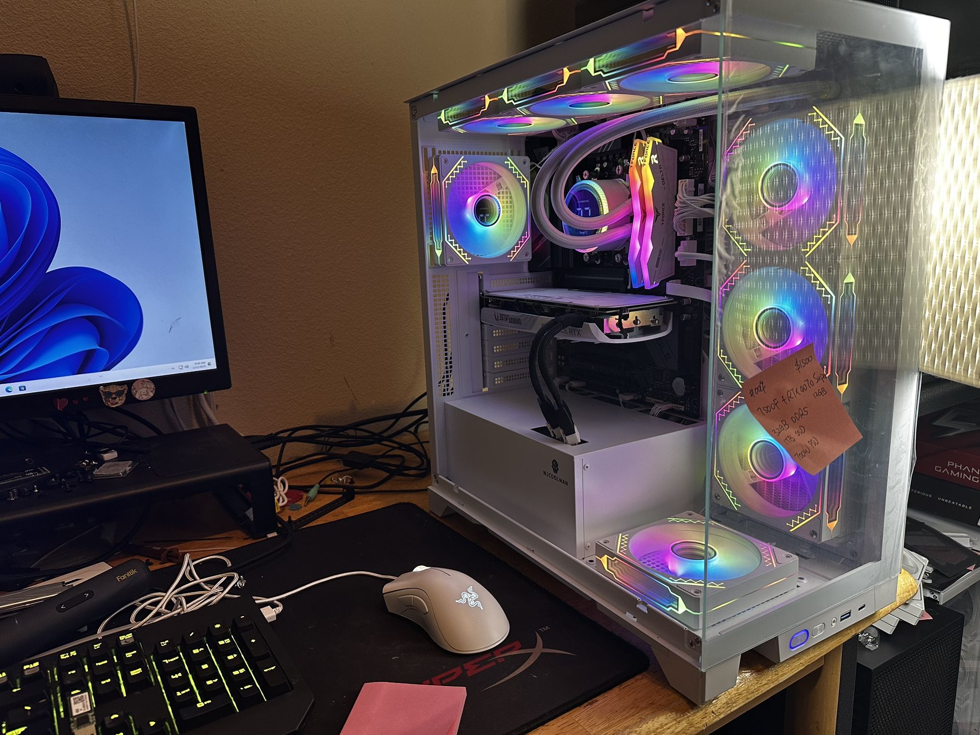 #004 Gaming PC $1500 with 7500F and RTX4070 Super 12GB