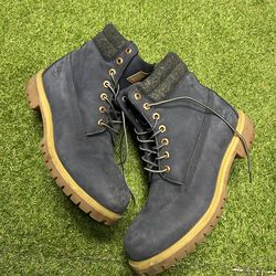 Navy Timberland Boots