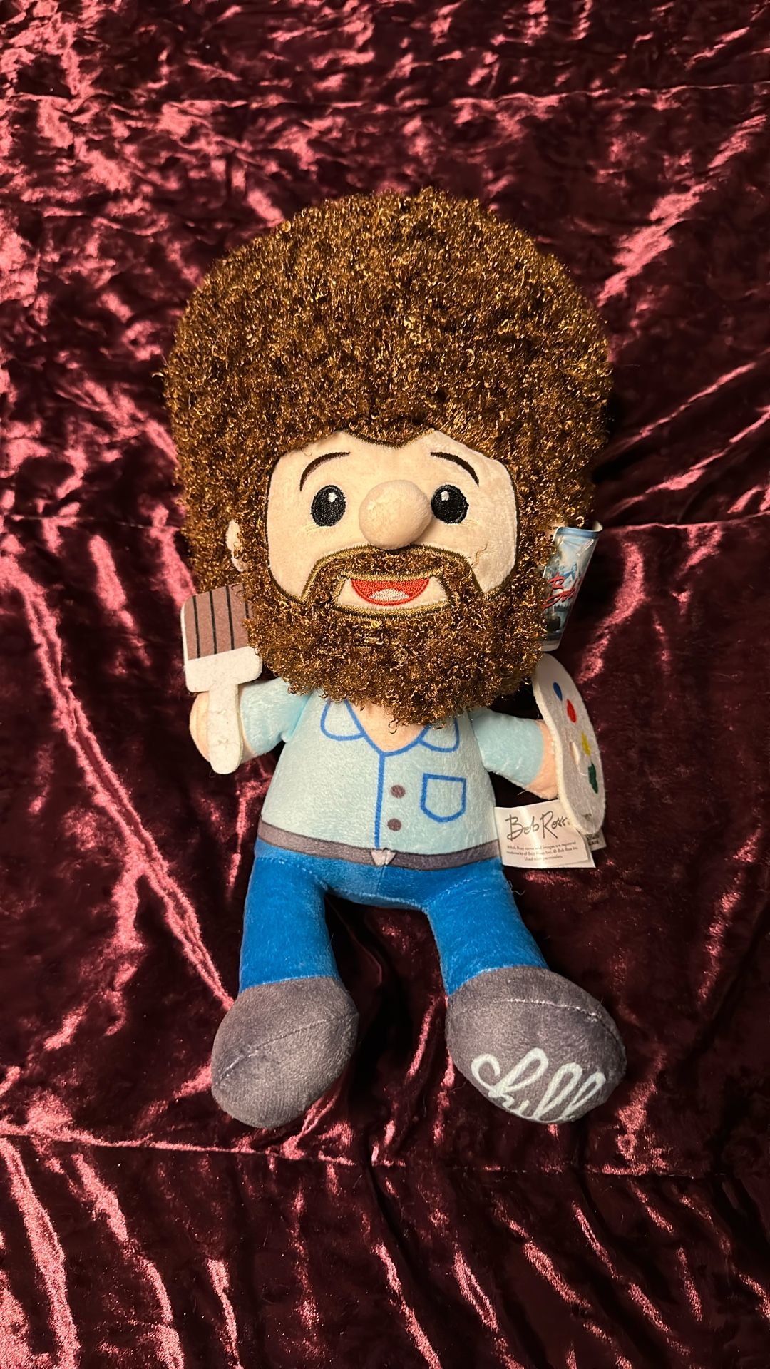 Bob Ross Plush