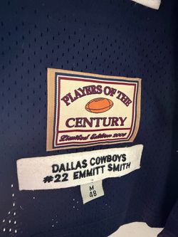 Dallas Cowboys Player of the Century Emmitt Smith Jersey Medium