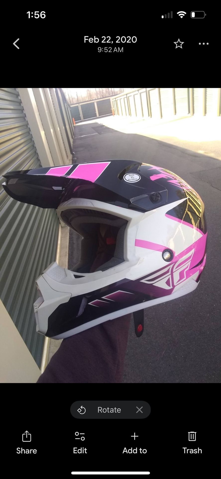 New Moto X Youth Girls Helmet