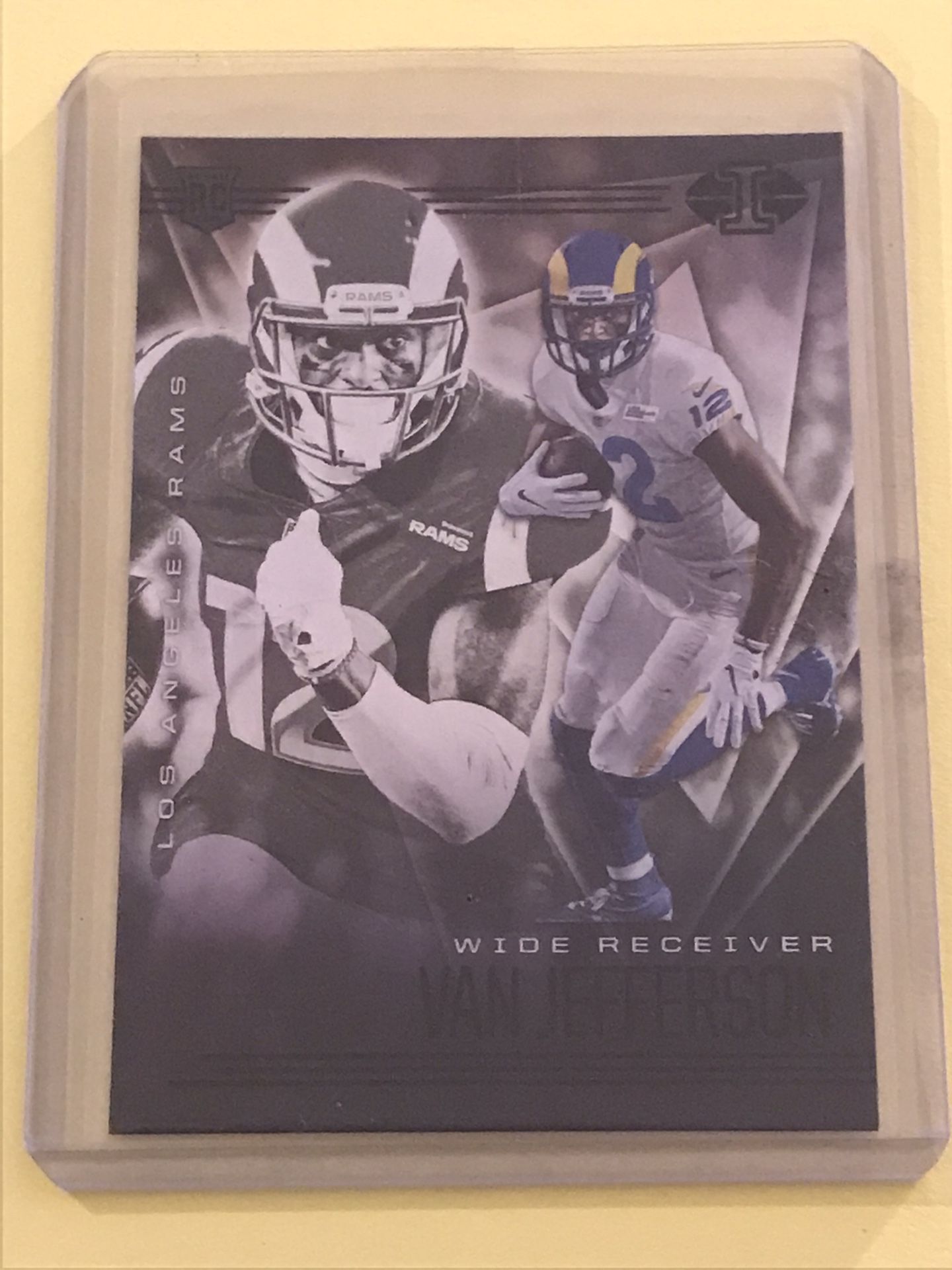 Van Jefferson 2020 Panini Illusions Rookie RC #32 Los Angeles Rams NFL
