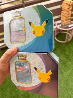 Pokemon 30th anniversary tins