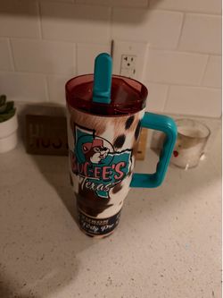 Bucees cowhide tumbler